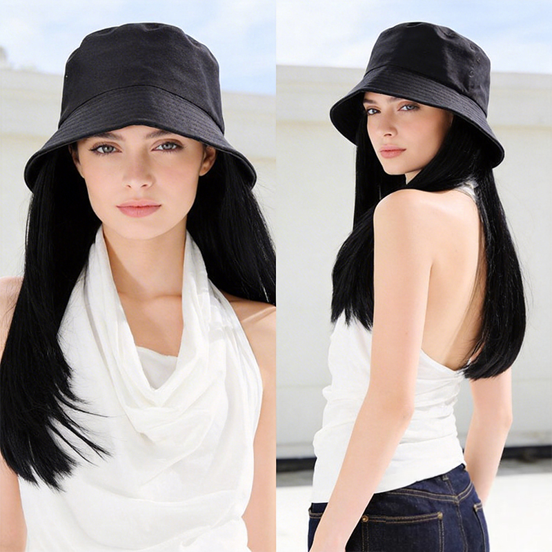 Schwarzer Sonnenschutz-Fischer – Bucket Hat Women Bewertung und Preis
