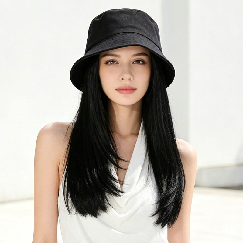 Schwarzer Sonnenschutz-Fischer – Bucket Hat Women Bewertung und Preis