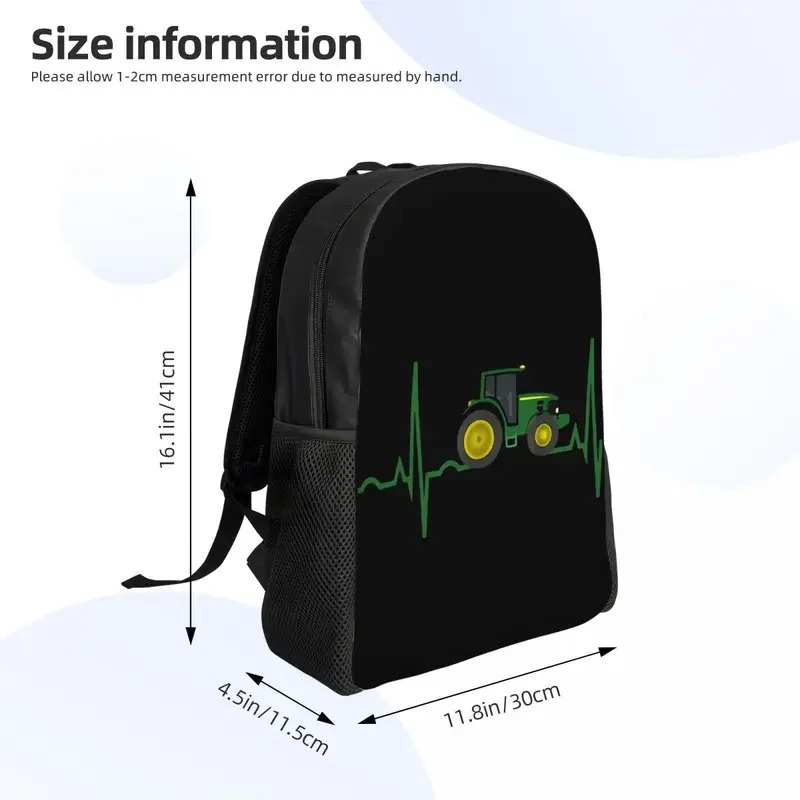 Traktor Herzschlag Laptop Ruck – Women'S Fashion Backpack Bewertung und Preis