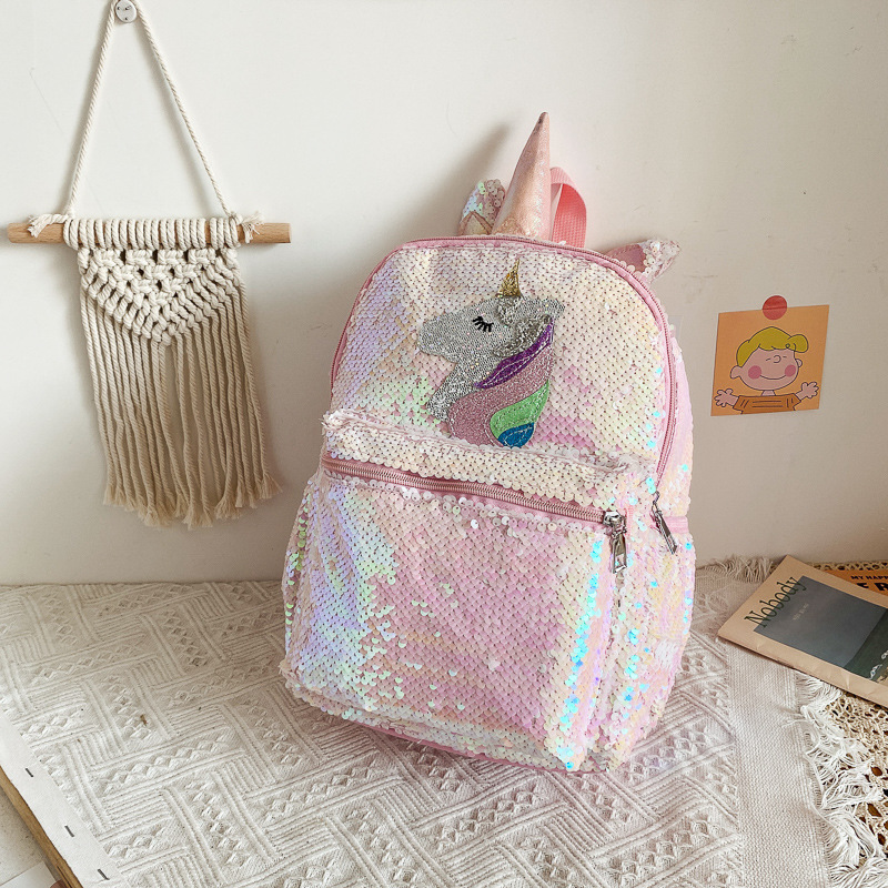 Pailletten-Einhorn-Rucksack Ro – Women'S Fashion Backpack Bewertung und Preis