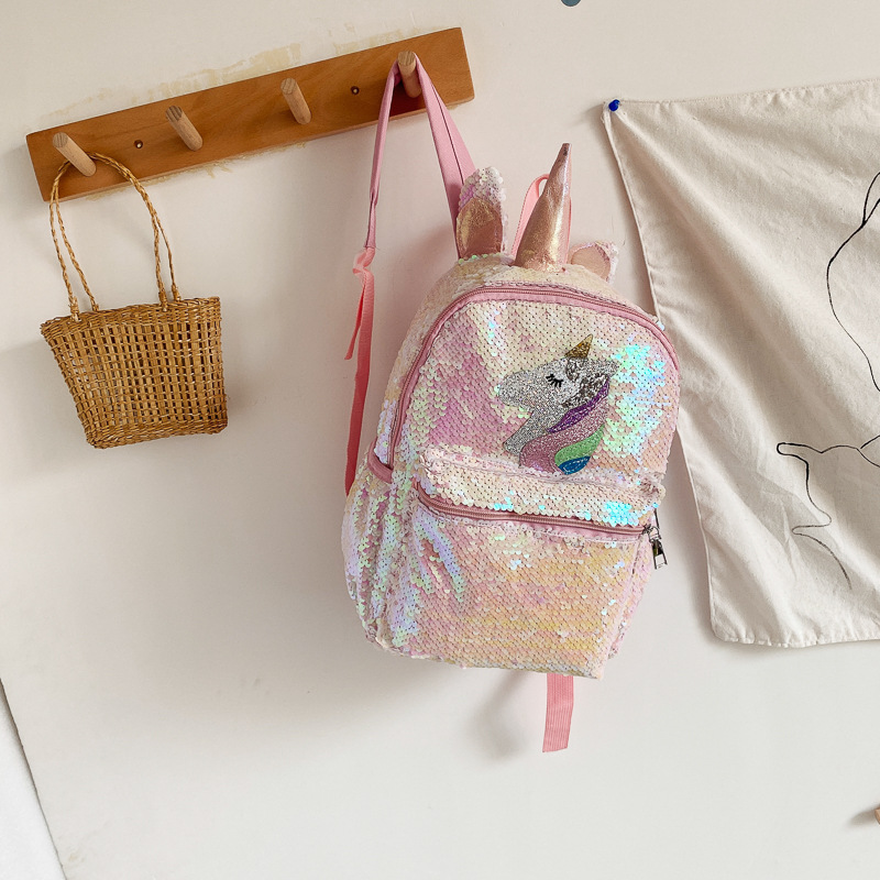 Pailletten-Einhorn-Rucksack Ro – Women'S Fashion Backpack Bewertung und Preis