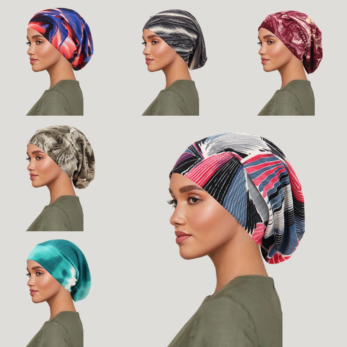 2026 neue Tie-dye Haar Abdecku – Women'S Fashion Hats Bewertung und Preis