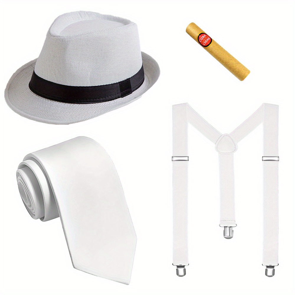 Herren-Set mit Hut, Hosenträge – Women'S Fashion In 1920 Bewertung und Preis