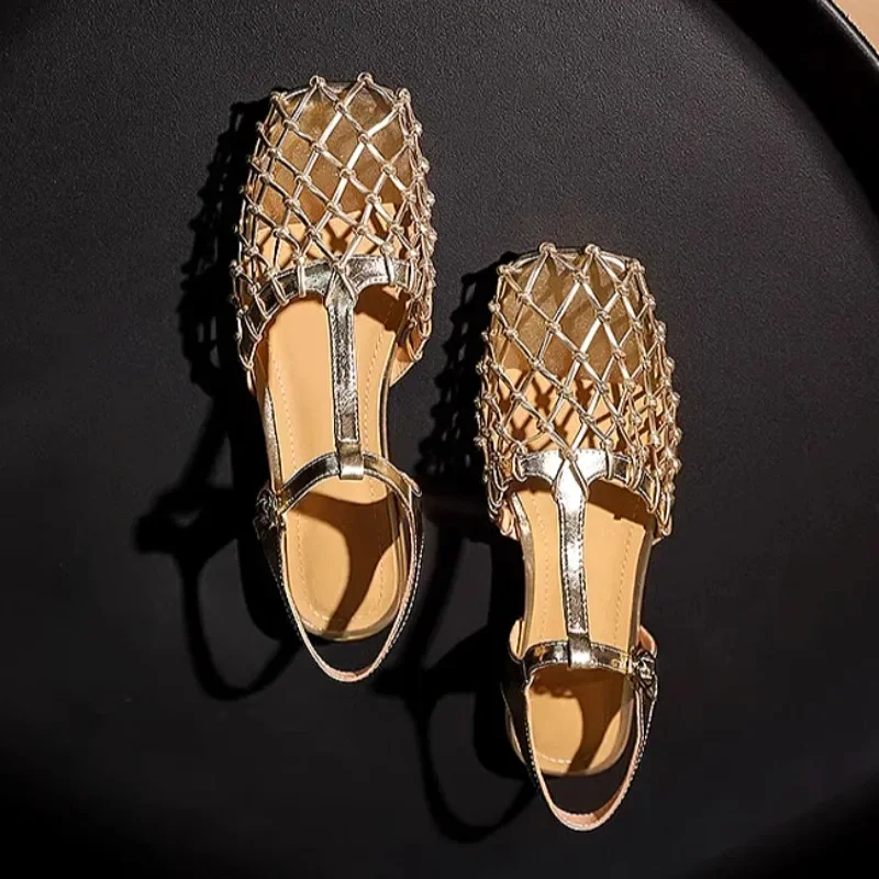 Damen Geflochtene Mesh-Sandale – Women'S Fashion Trends Summer 2025 Bewertung und Preis