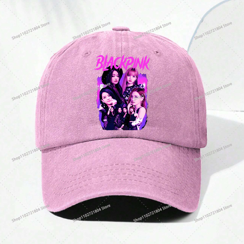 BlackPink Hip-Hop Baseballkapp – Women'S Fashion Hats Bewertung und Preis