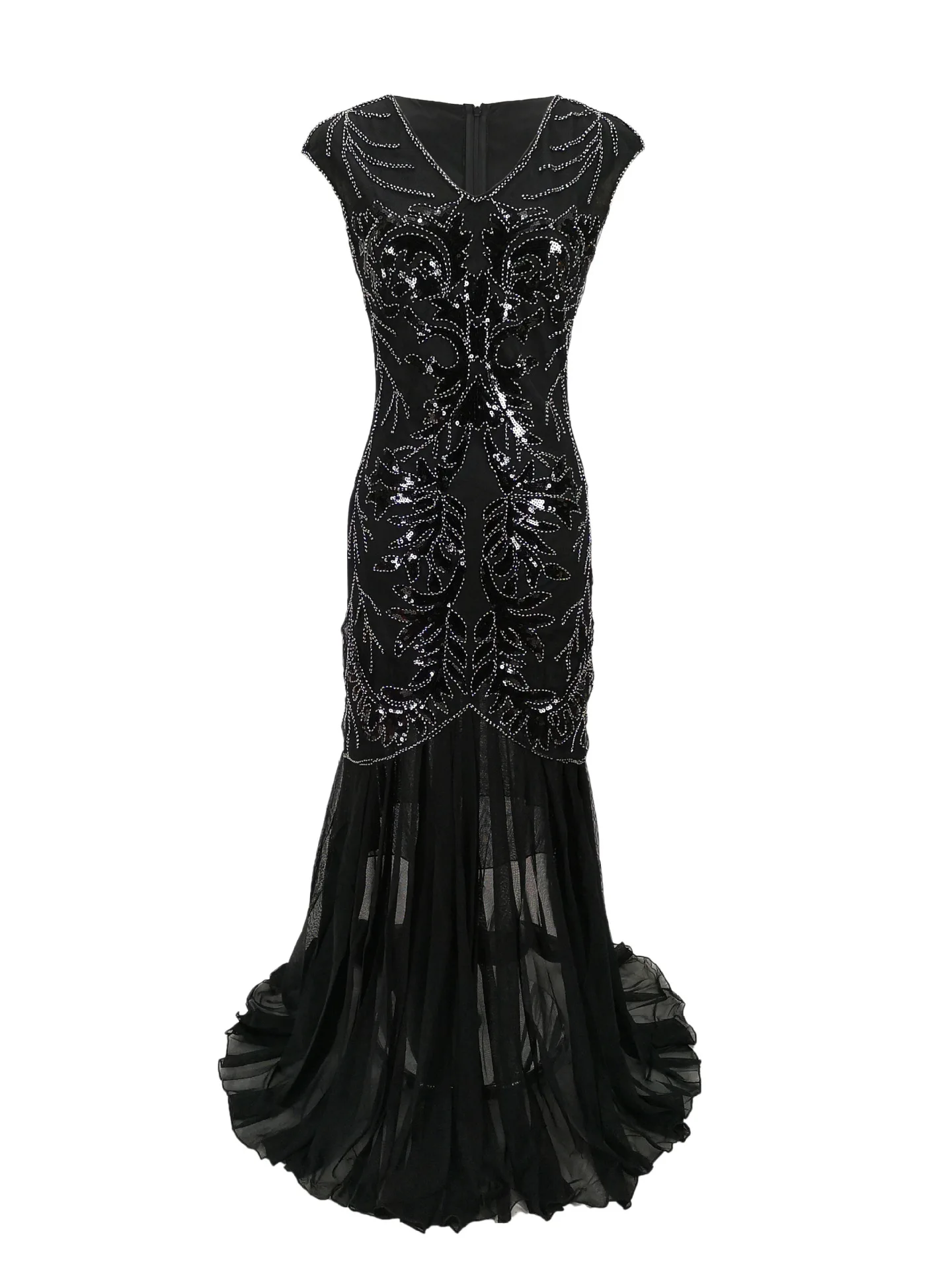 1920 Pailletten Chiffon Kleid  – Women'S Fashion In 1920 Bewertung und Preis