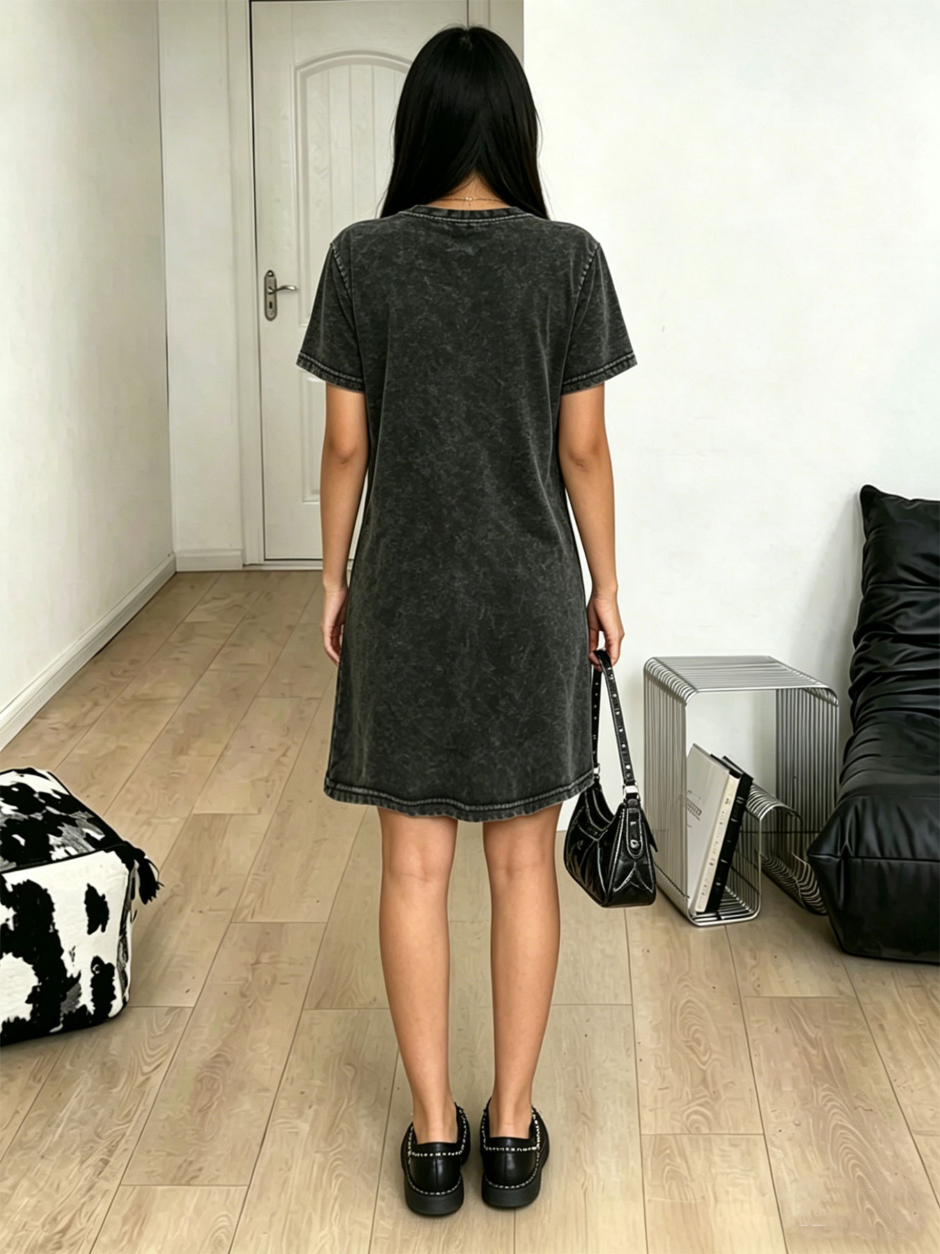Damen-T-Shirt-Kleid im Vintage – Women'S Fashion Paris Bewertung und Preis