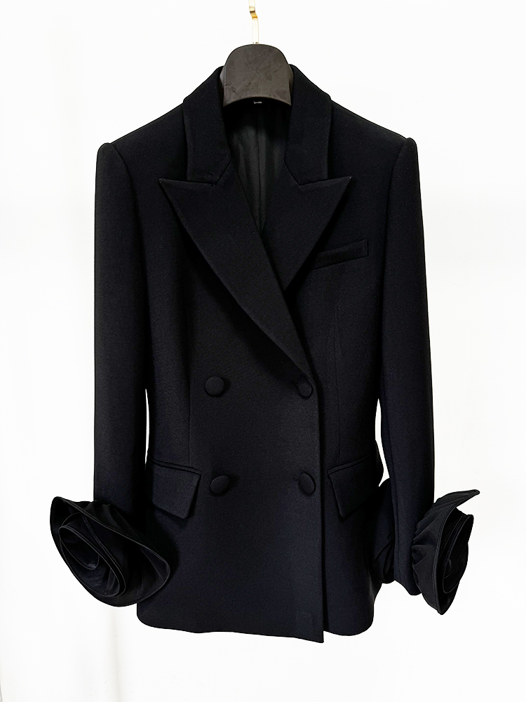 High Street neueste Modedesign – Velvet Blazer Women Bewertung und Preis