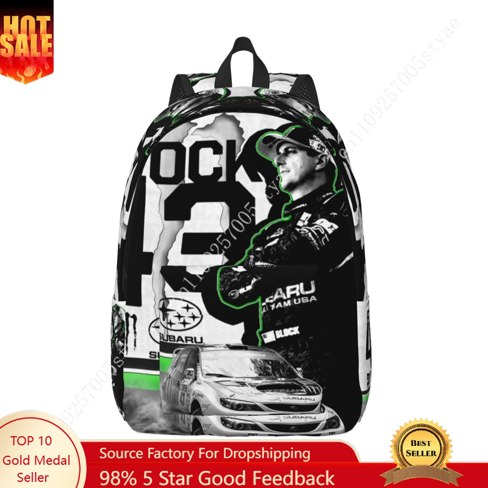 Ken Block 43 Custom Canvas Lei – Women'S Fashion Backpack Bewertung und Preis