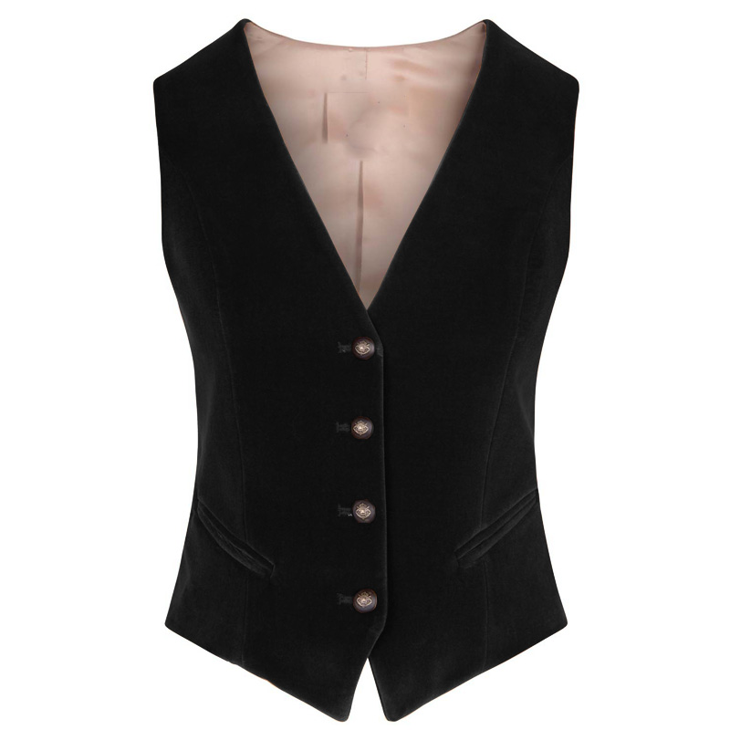 Damen-Weste aus Samt mit V-Aus – Velvet Blazer Women Bewertung und Preis